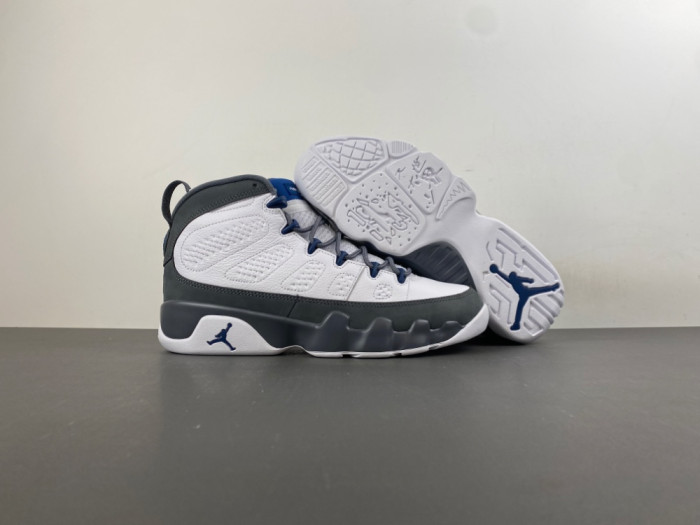 Jordan 9 Retro Flint Grey French Blue (2026) HV4794-100