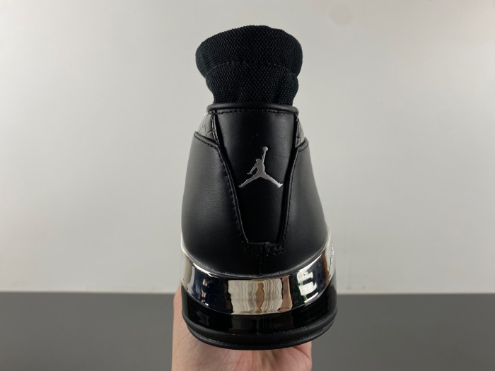 air jordan 17 low black Ch*0me fj0395-100