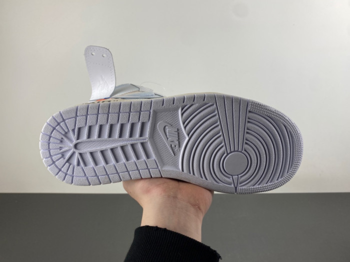 Jordan 1 Retro High Virgil Abloh Archive Alaska AA3834-100
