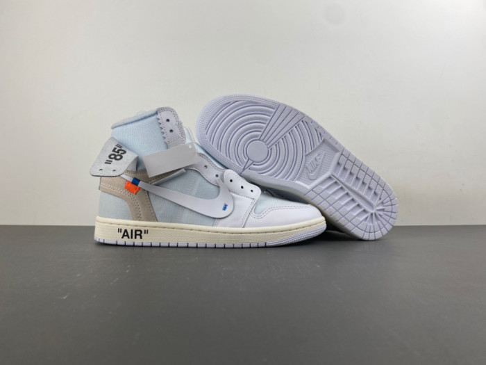 Jordan 1 Retro High Virgil Abloh Archive Alaska AA3834-100