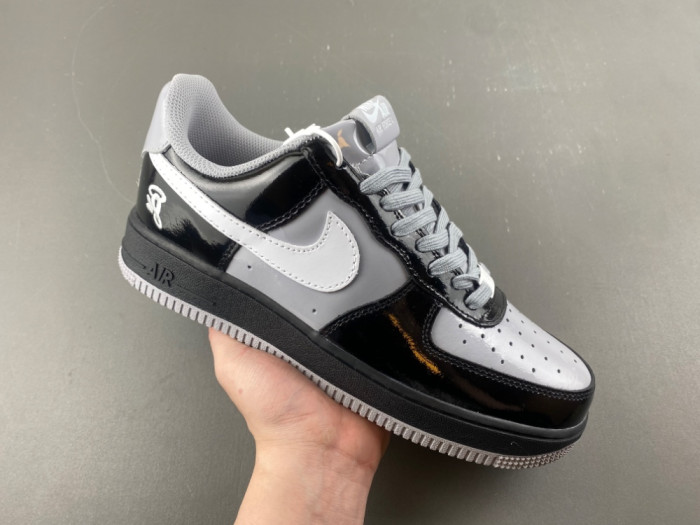 Nike Air Force 1 Low Syna Central Cee Black White Smoke Grey