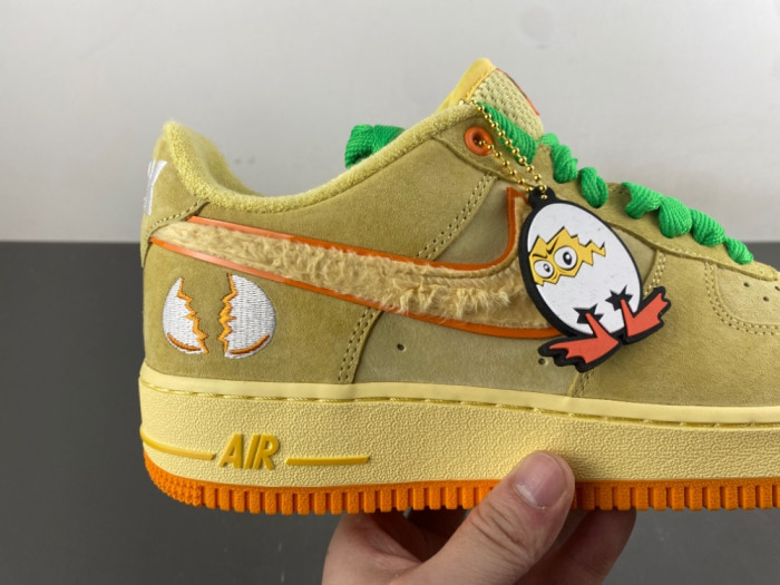 Nike Air Force 1 Low Ducks of a Feather University of Oregon Duck or Egg
