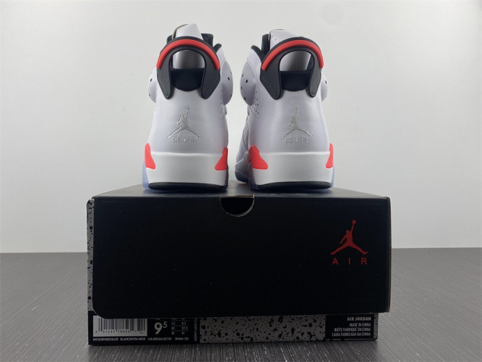 air jordan 6 retro "infrared" 384664-123