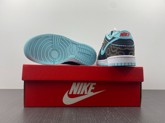 nike dunk low barber shop dh7614-001