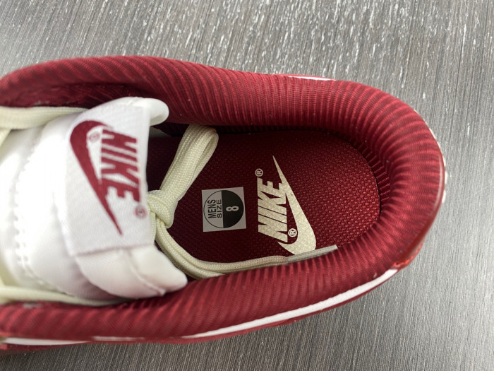 nike dunk low vintage "team red" fj4555-100