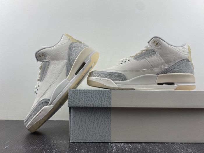 air jordan 3 craft "ivory" fj9479-100
