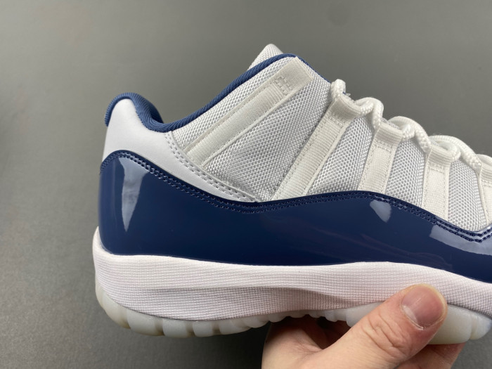 air jordan 11 low "diffused blue" fv5104-104