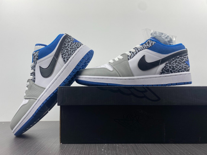 air jordan 1 low “true blue” dm1199-140