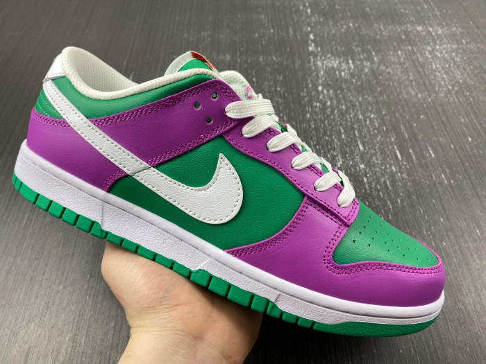 nike dunk low "stadium green/fuchsia" fd9924-311