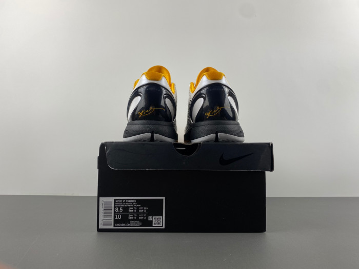 kobe 6 protro playoff pack white del sol cw2190-100