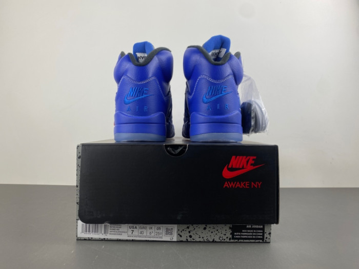 Air Jordan 5 “Racer Blue” Awake NY DV4982-400