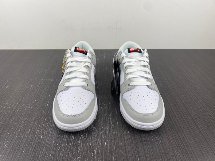 nike dunk low lottery grey fog dr9654-001