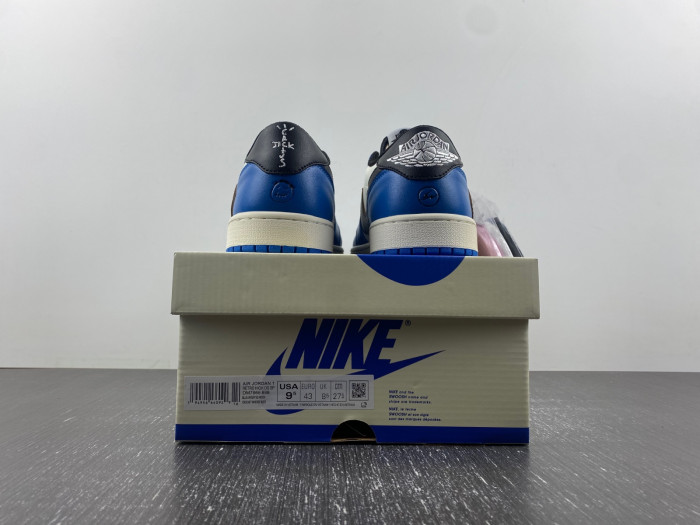 travis scott x air jordan 1 custom