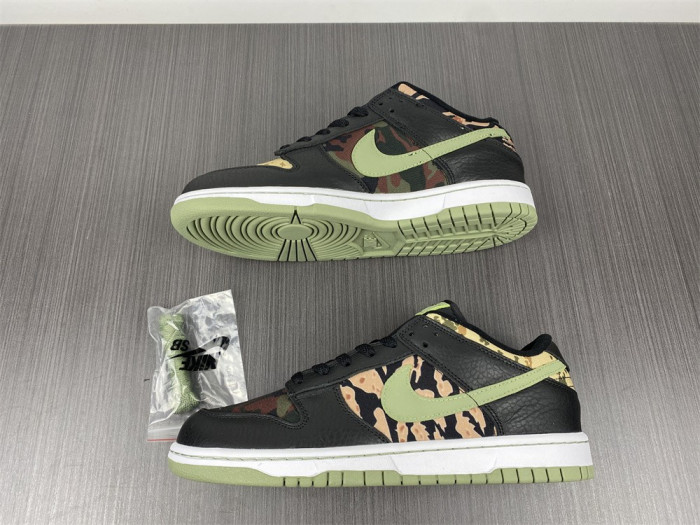 nike dunk low crazy camo shoes dh0957-001