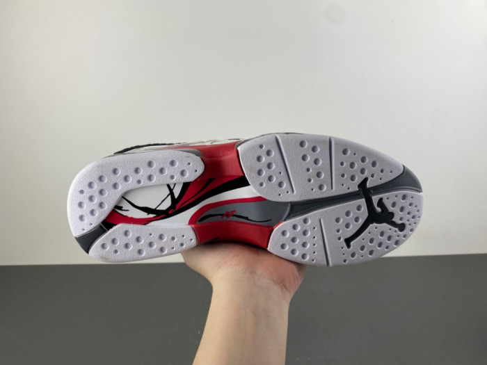 Jordan 8 Retro White True Red (2025)