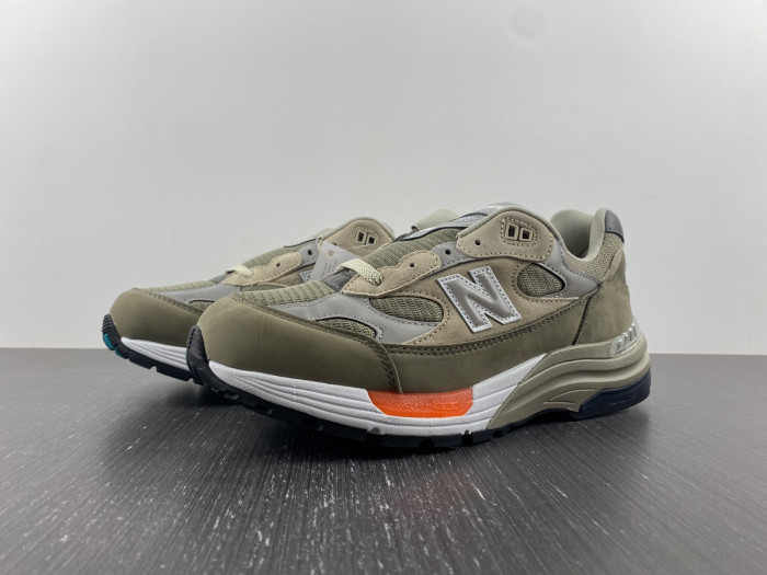wtaps x new balance 992 made in usa ''olive drab'' - m992wt