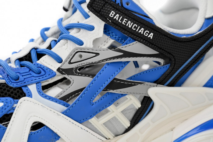 belanciaga Track 2 Sneaker Blue White 568614 W3AE2 4191