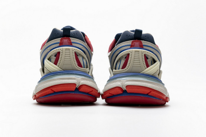 belanciaga Track 2 Sneaker Beige Blue 570391 W2GN2 8570