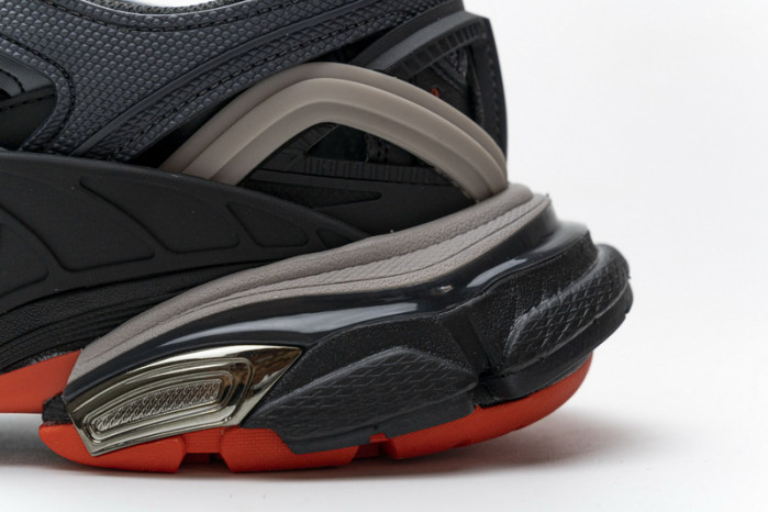 belanciaga Track 2 Sneaker Dark Grey Orange 570391 W2GN1 2002