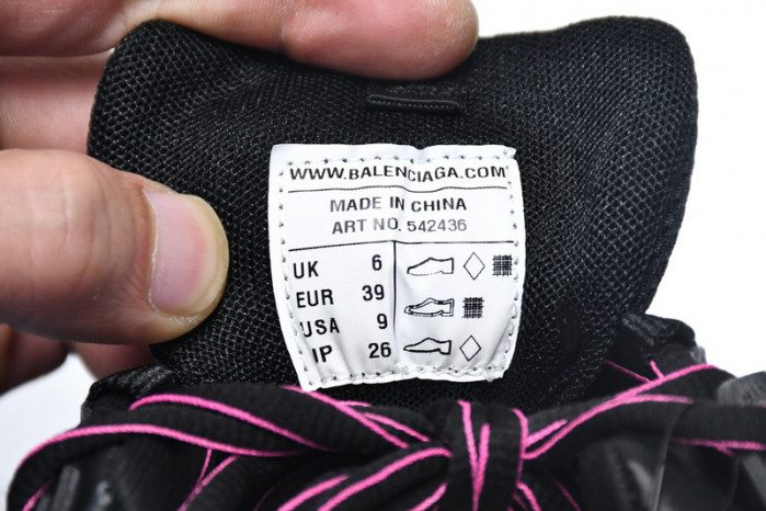 belanciaga Tess S. Black Rose Red 542436 W2LA1 2046