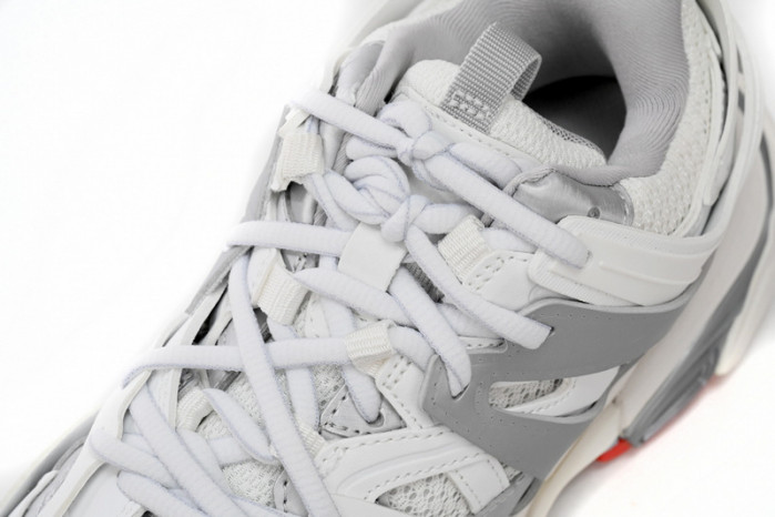 belanciaga Tess S.White Grey Red 542436 W3DB2 7663