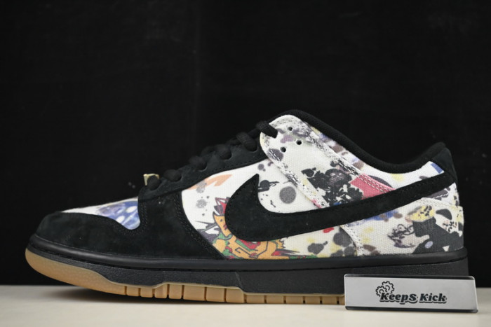 S*p*e x ramm:ell:zee x nike sb dunk low fd8778-001