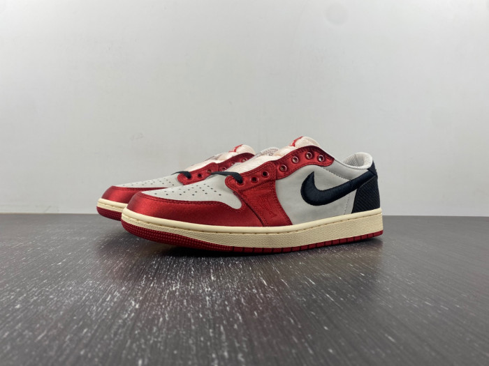 trophy room x air jordan 1 retro low og sp ''rookie card'' fn0432-100
