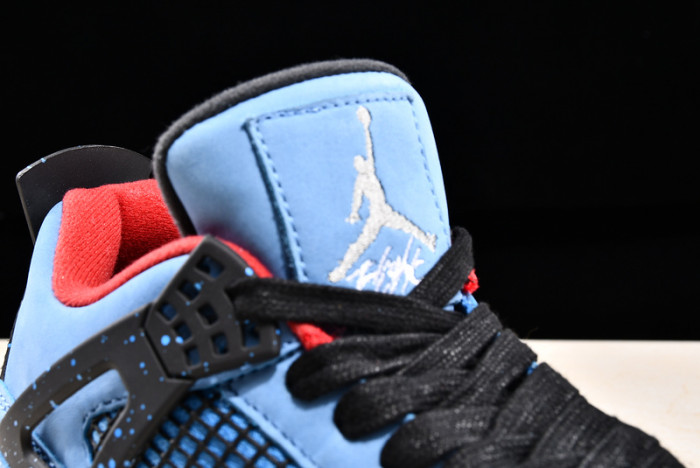 air jordan 4 retro "travis scott - cactus jack" - 308497 406