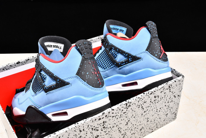 air jordan 4 retro "travis scott - cactus jack" - 308497 406