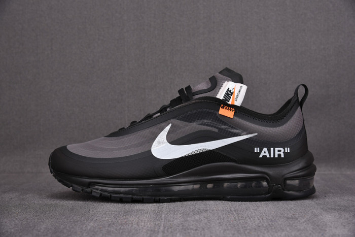 ow x air max 97 ''black'' aj4585-001
