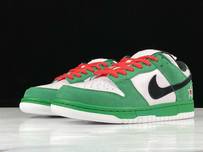 nike sb dunk low pro sb"heineken"304292-302
