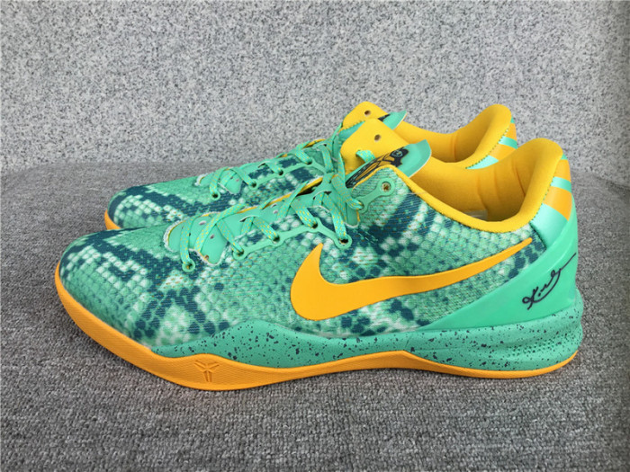 nike kobe 8 ''green glow'' - 555035-304