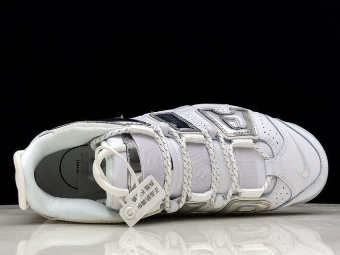 nike air more uptempo white Ch*0me blue tint 917593-100