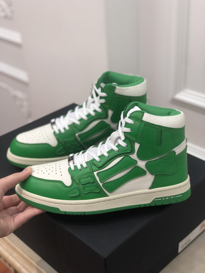 amiri* skel leather sneakers