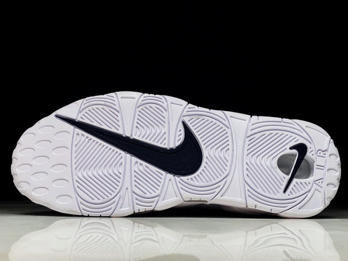 Nike Air More Uptempo White Navy Gold 415082-109