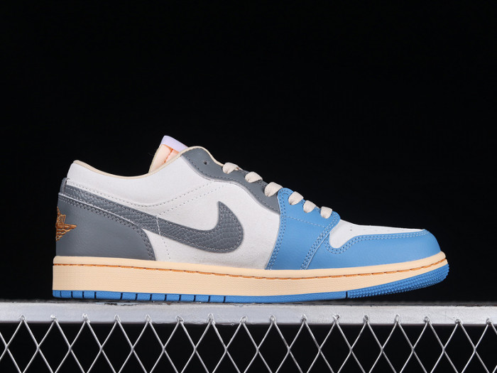 air jordan 1 low unc grey dz5376-469