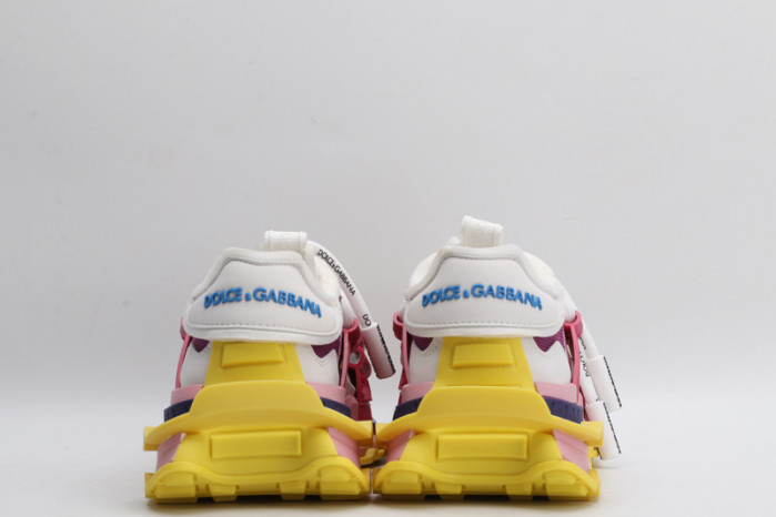 mixed-material space sneakers