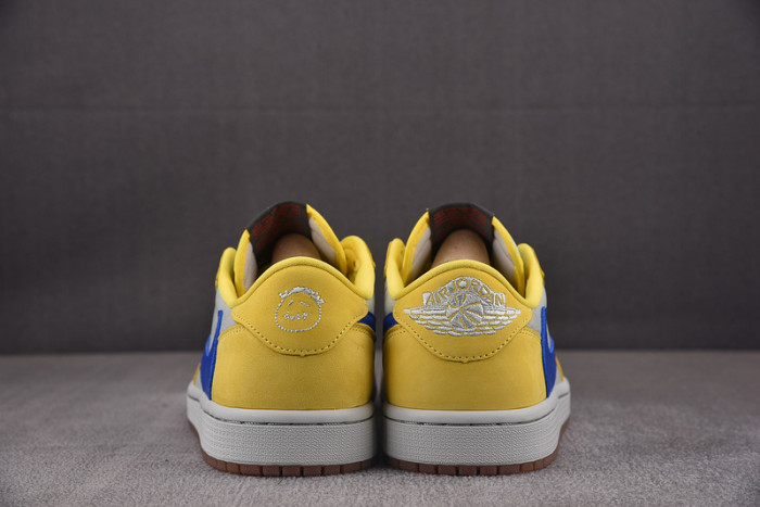 travis scott x air jordan 1 low og “canary” dz4137-700