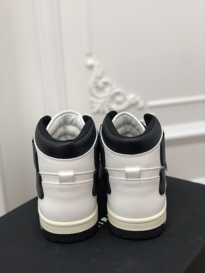 amiri* skel leather sneakers