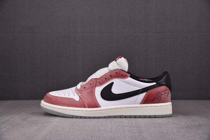 trophy room x air jordan 1 low og ''red black'' fn0432-017