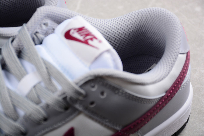 nike dunk low "grey/white/red" dd1503-122