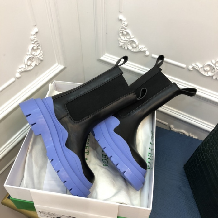 Botteg*Venta Tire Leather Ankle boots