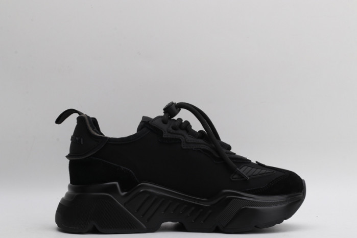 mixed-material daymaster sneakers