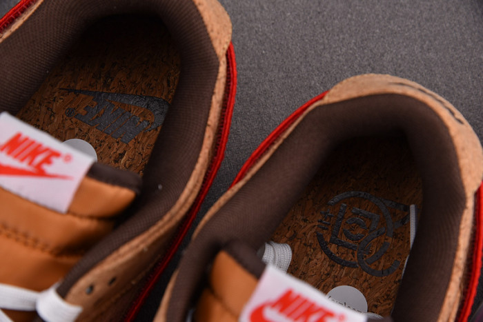 clot x nike dunk low "cork" fn0317-121