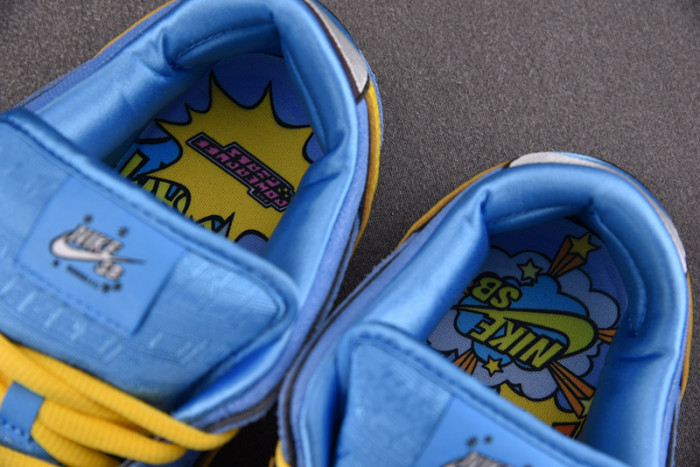 the powerpuff girls x nike sb dunk low “bubbles”