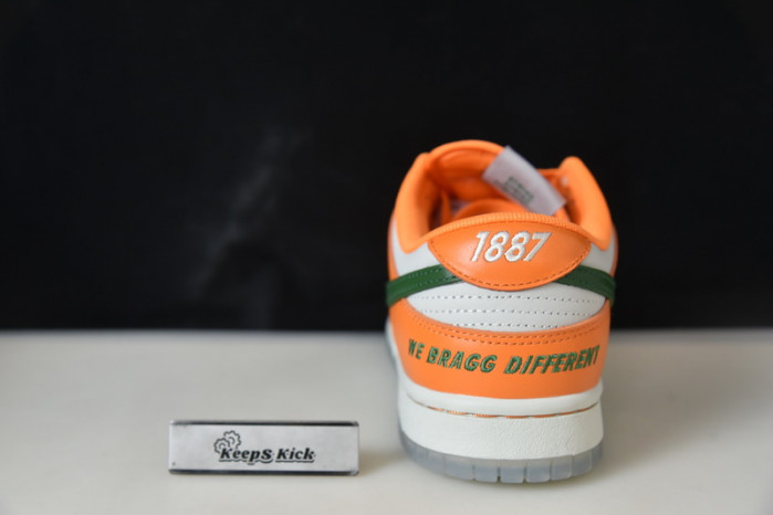 florida a&m x nike dunk low dr6188-800