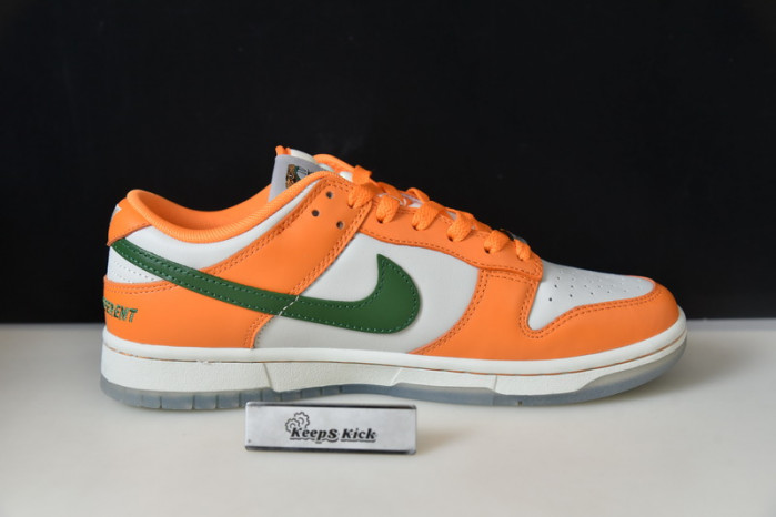 florida a&m x nike dunk low dr6188-800