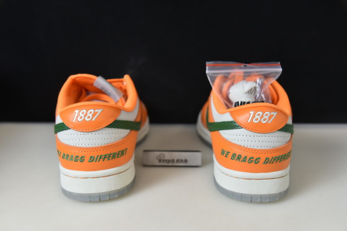 florida a&m x nike dunk low dr6188-800