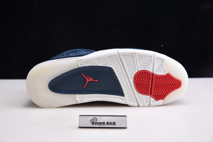 air jordan 4 sashiko deep ocean cw0898-400