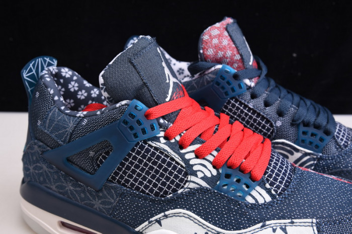 air jordan 4 sashiko deep ocean cw0898-400